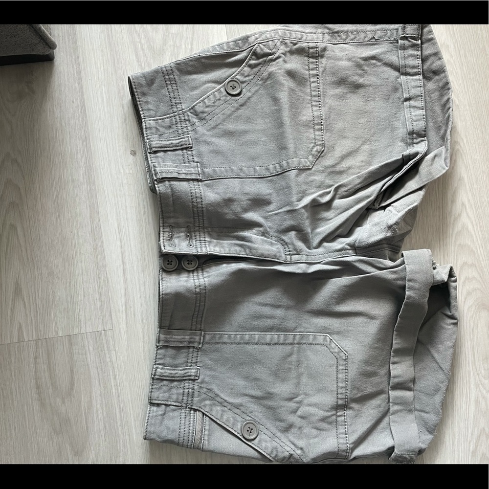 Green Cargo Shorts